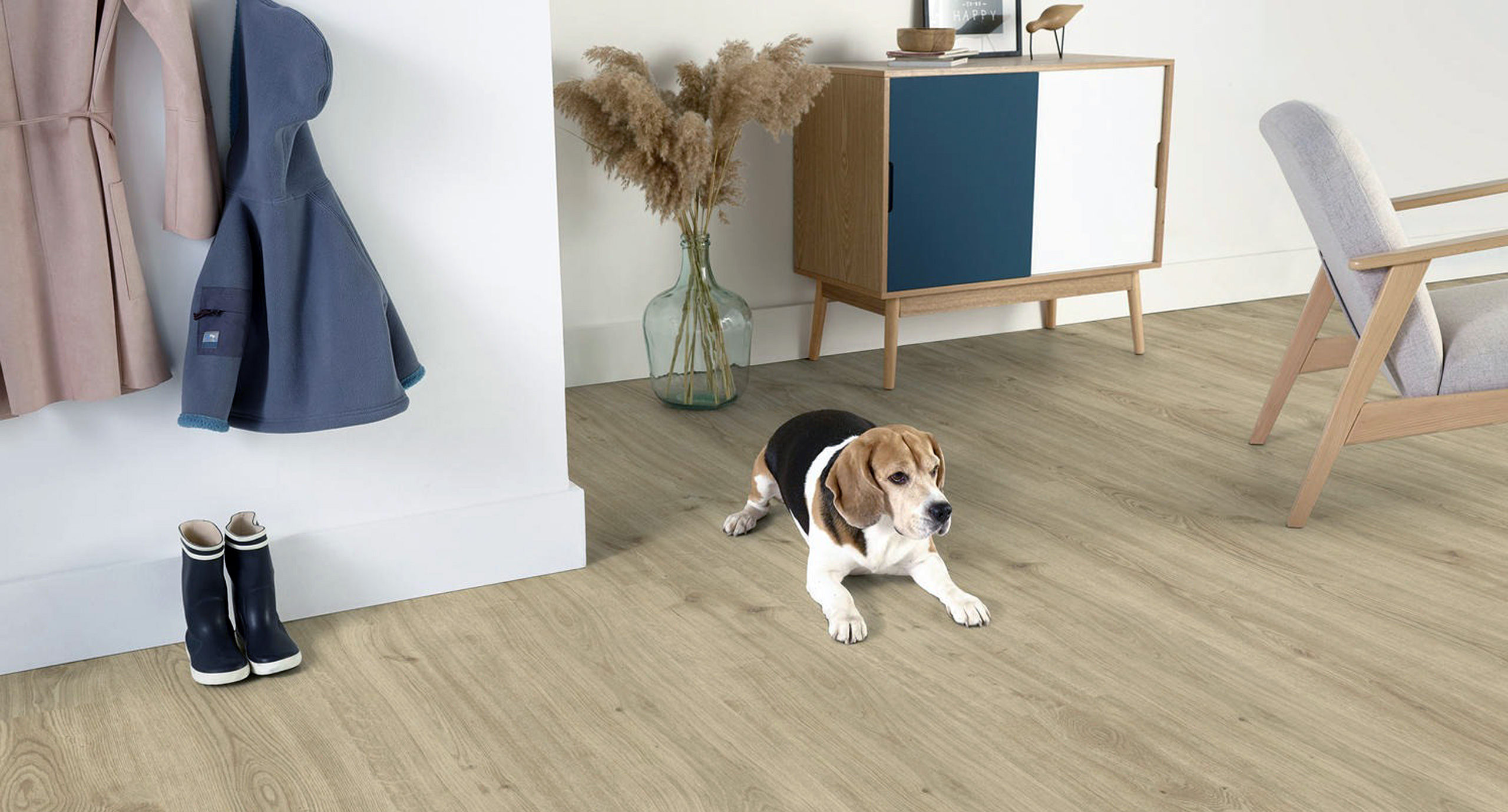 decorame Woodstock XL de Tarkett, suelos laminados de acabado premium